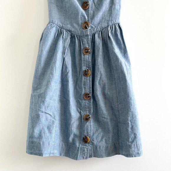 Free People Carolina Chambray Mini Dress - Picture 5 of 11